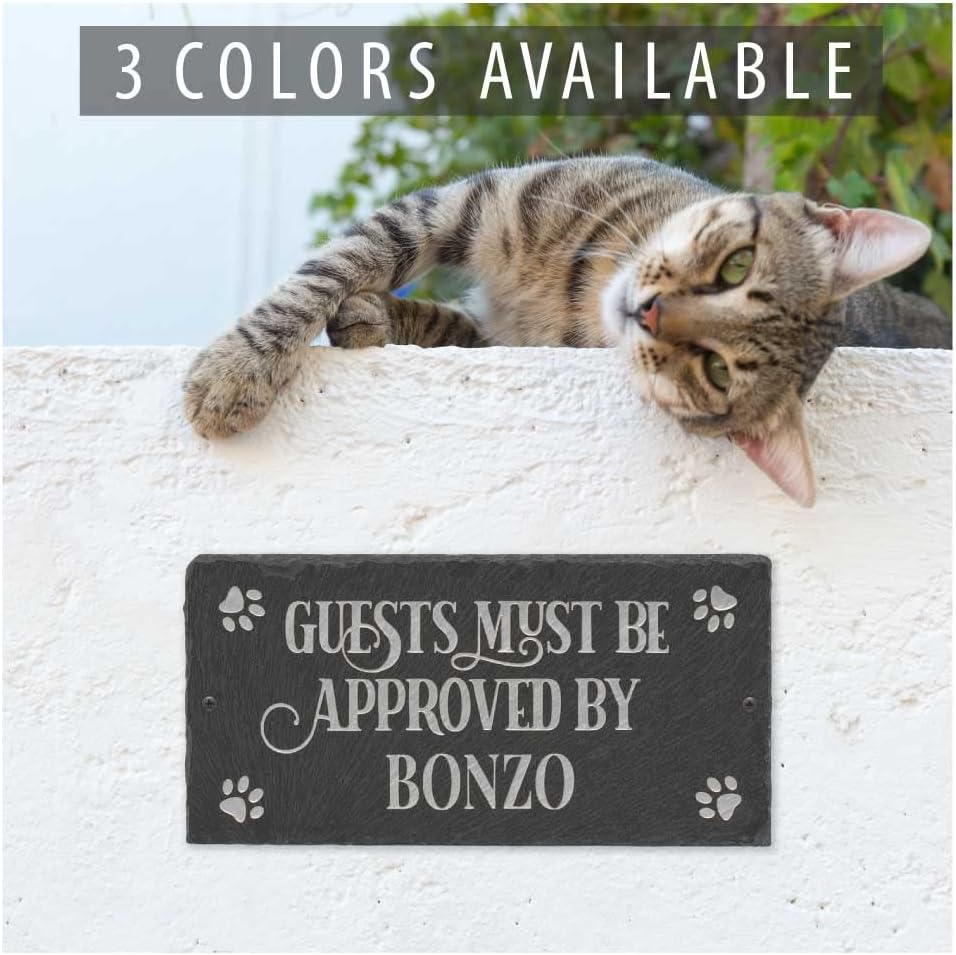 Pet Safe Custom Slate Wall Sign