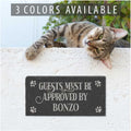 Pet Safe Custom Slate Wall Sign
