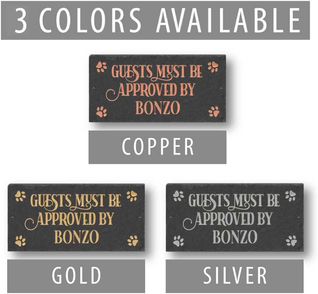 Pet Safe Custom Slate Wall Sign