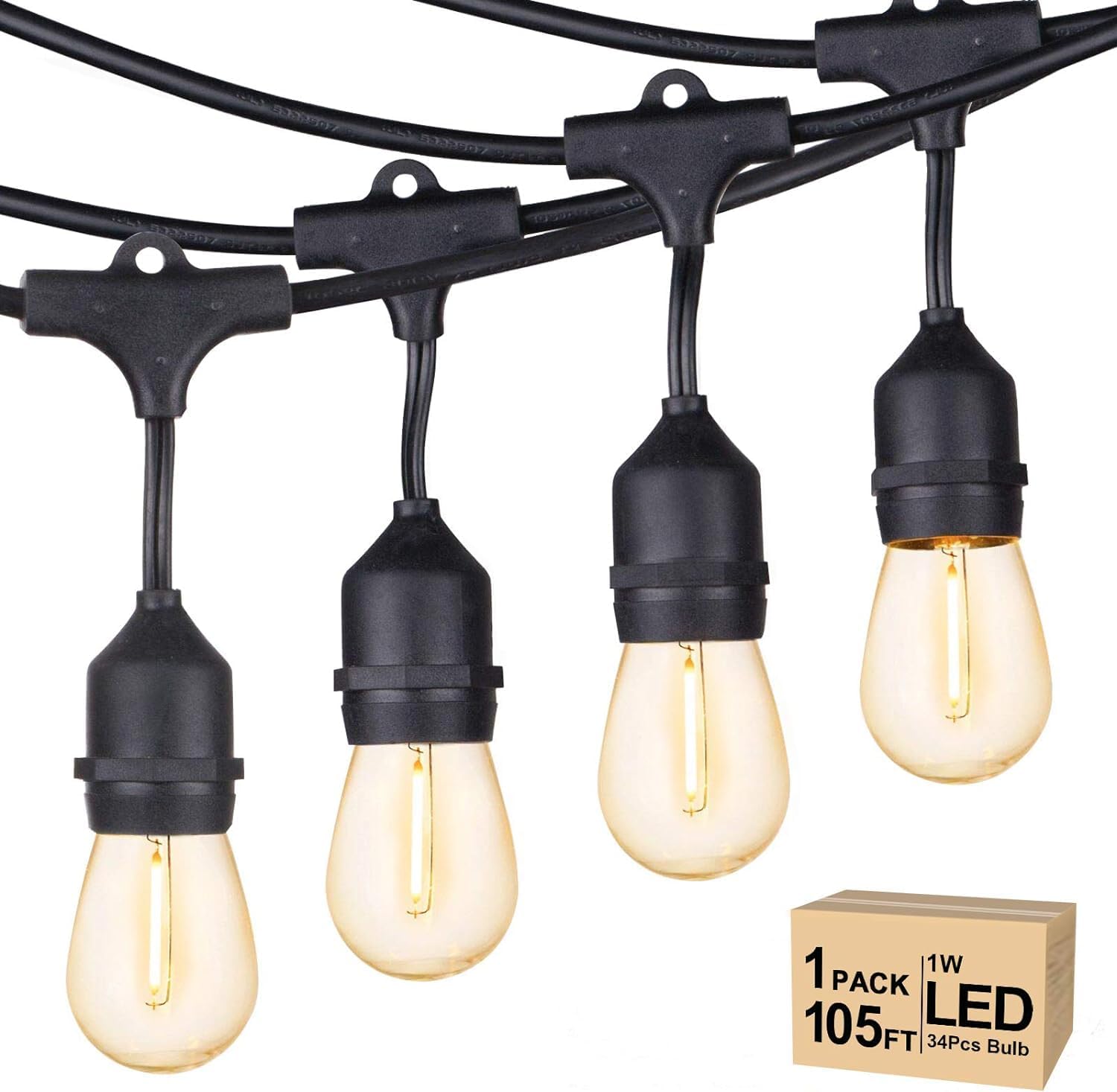 Commercial LED Patio String Lights