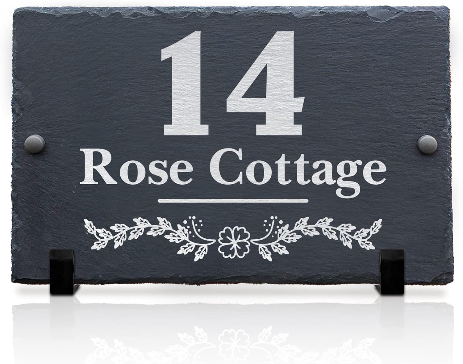 Custom Slate House Number Plaque