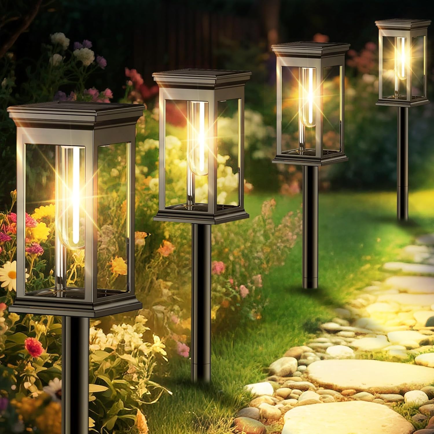 Solar LED Pathway Lights