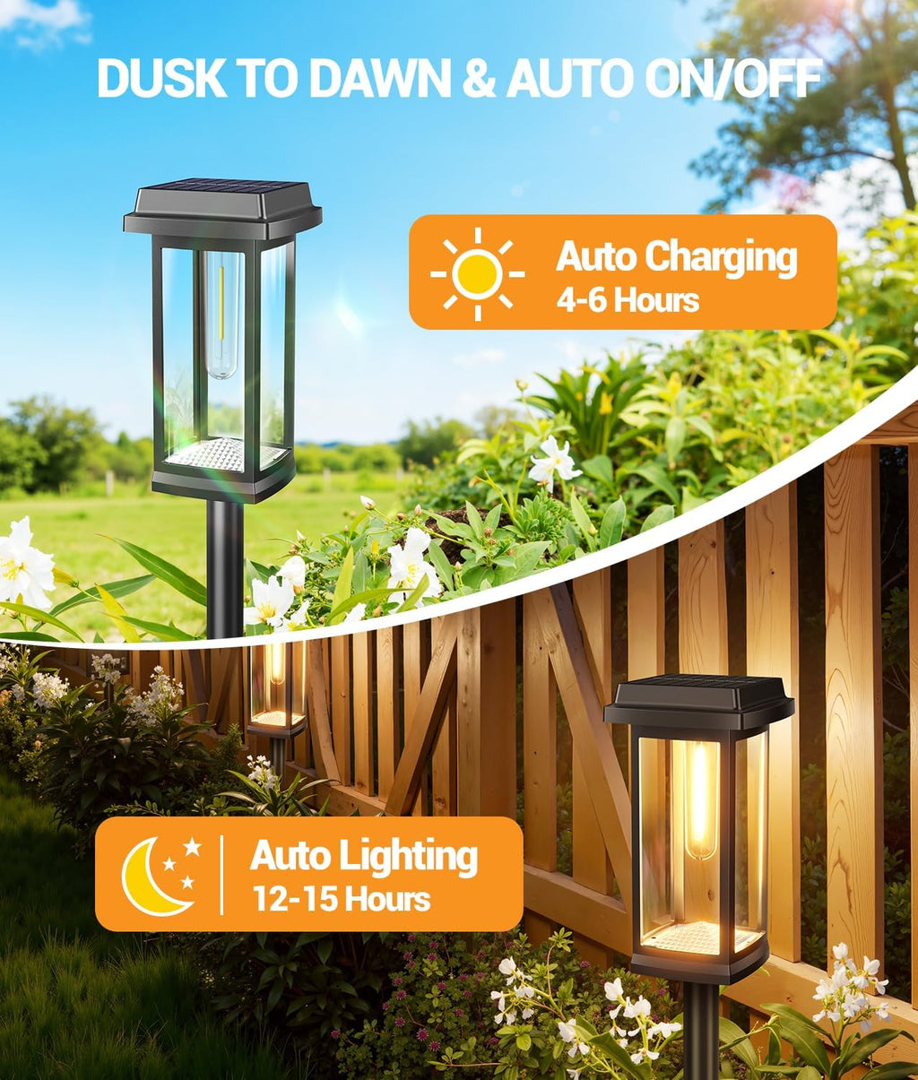 Solar Garden Pathway Lights