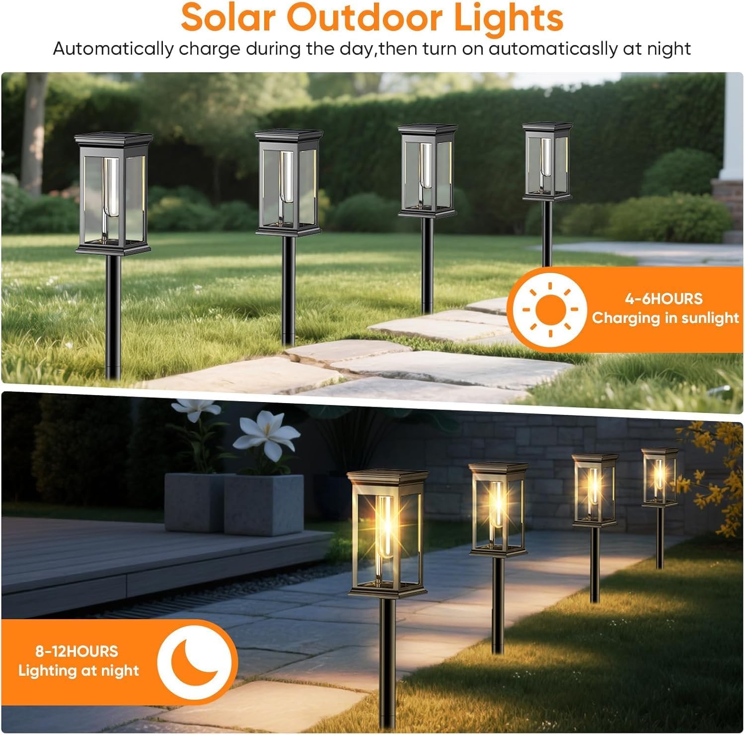 Solar LED Pathway Lights