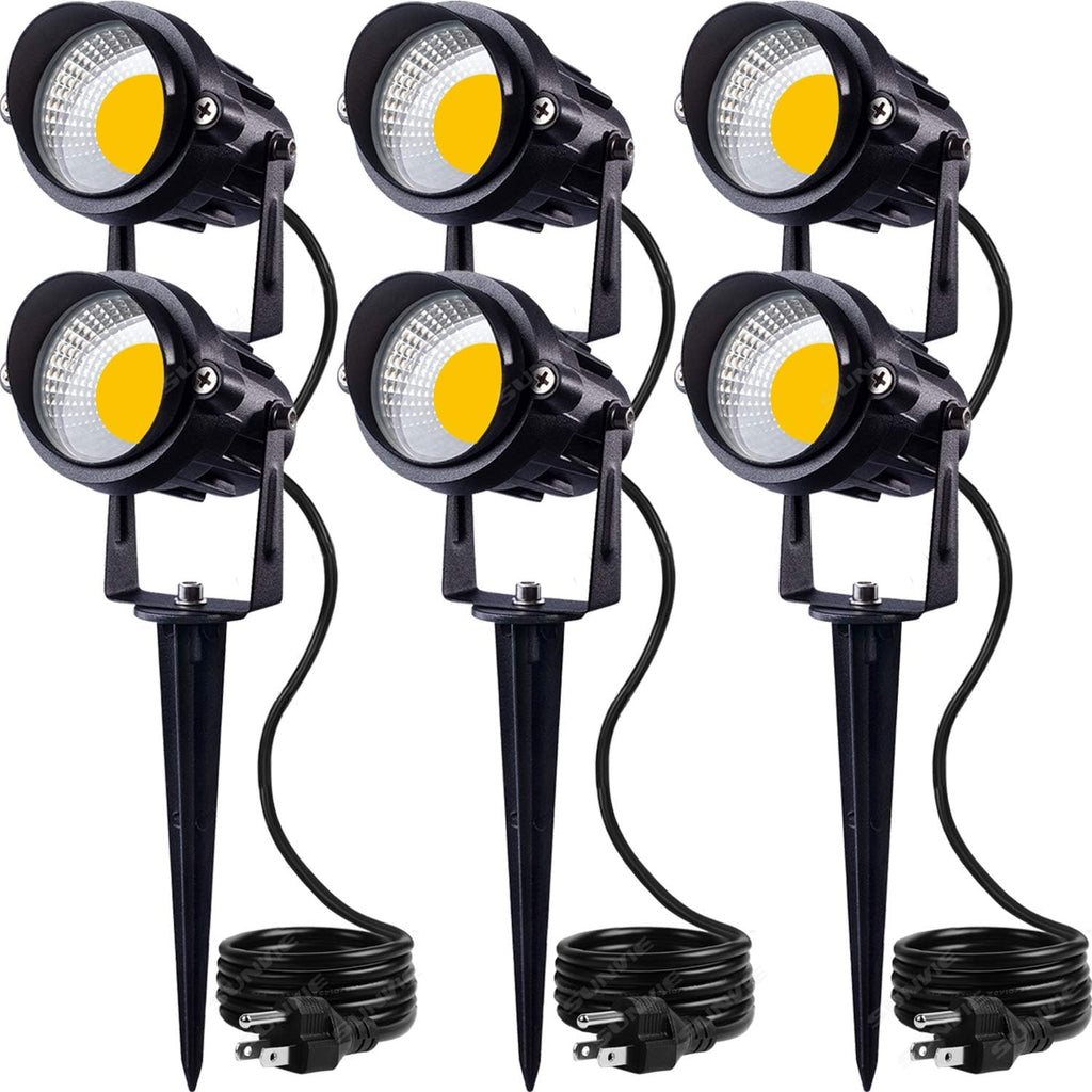 Plug-in Spike LED Landscape Spotlights