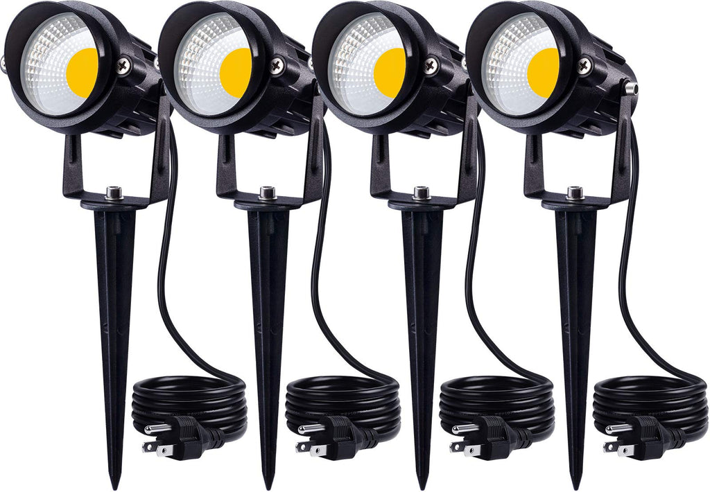 Plug-in Spike LED Landscape Spotlights