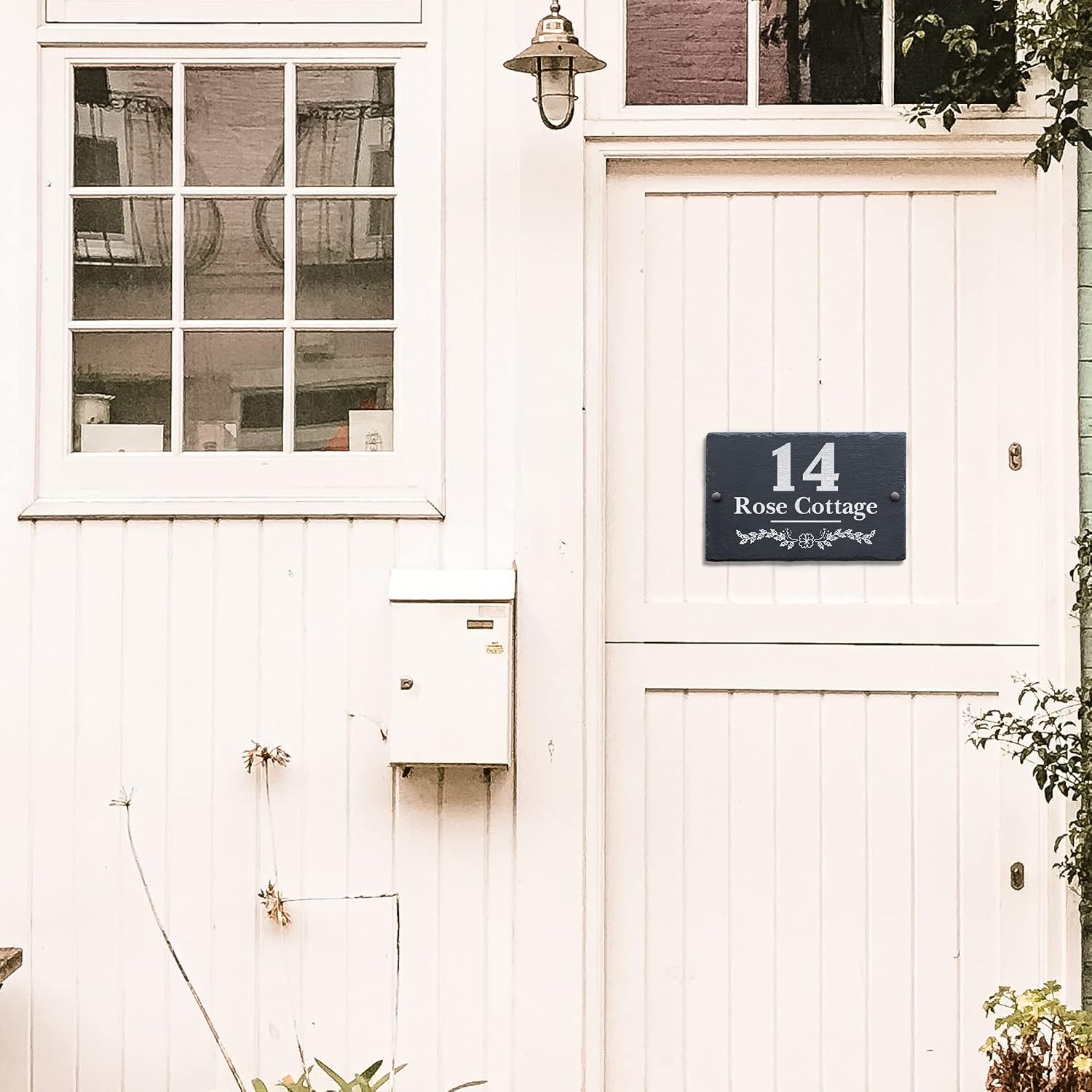 Custom Slate House Number Plaque
