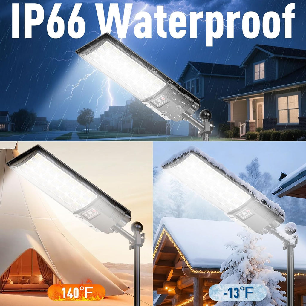Radar Sensor Solar Flood Street Lights