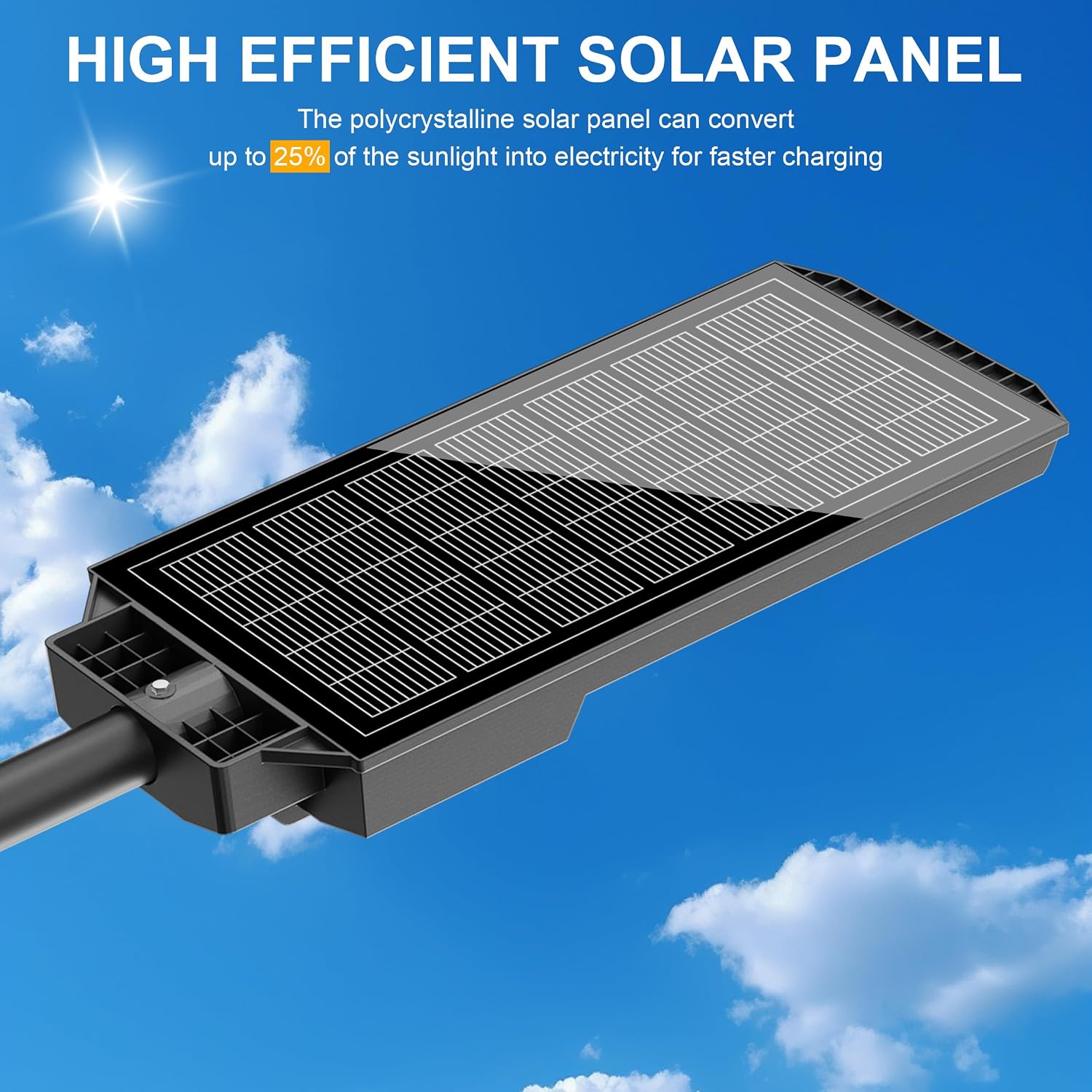 Pole Mount Solar LED Street Light