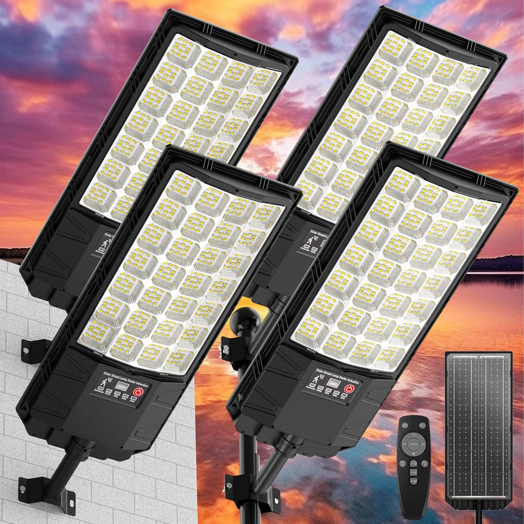 Radar Sensor Solar Flood Street Lights