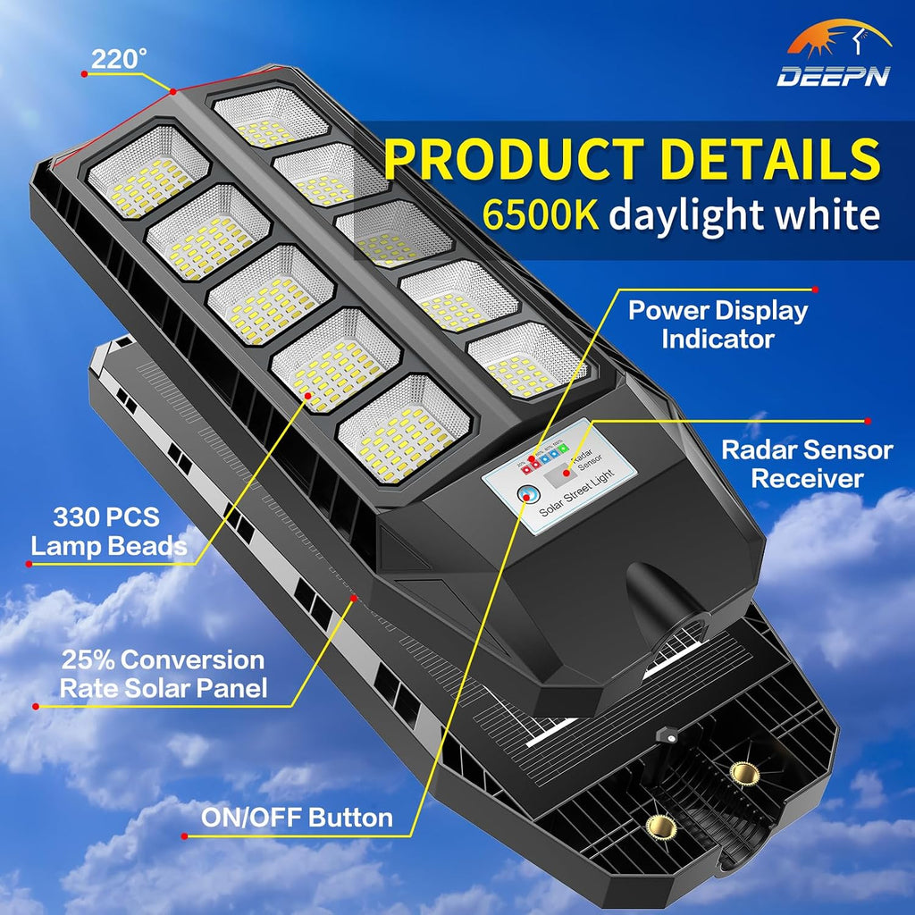 Motion Sensor Solar Security Flood Lights