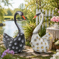 Metal Swan Garden Statues