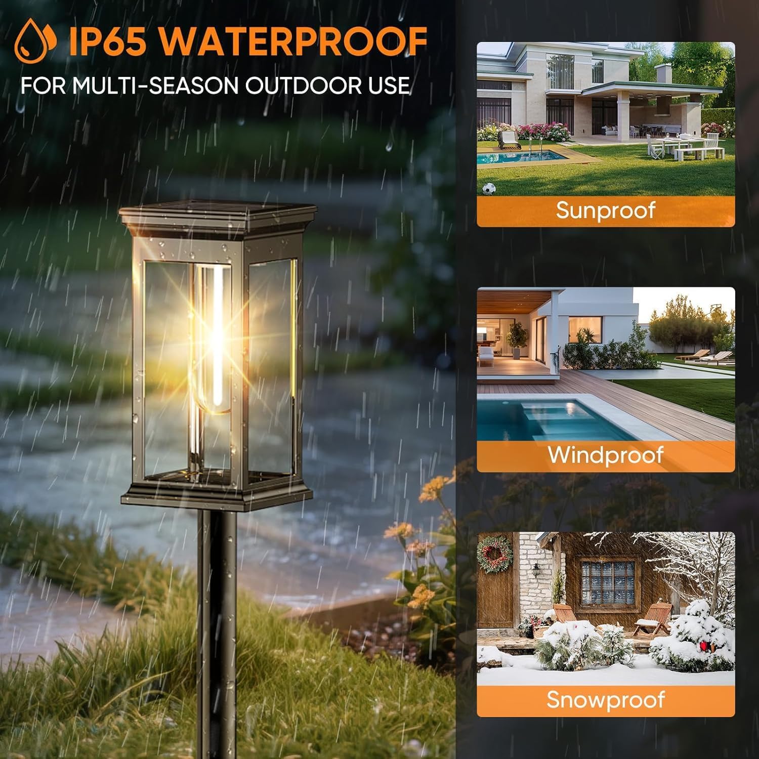 Solar LED Pathway Lights