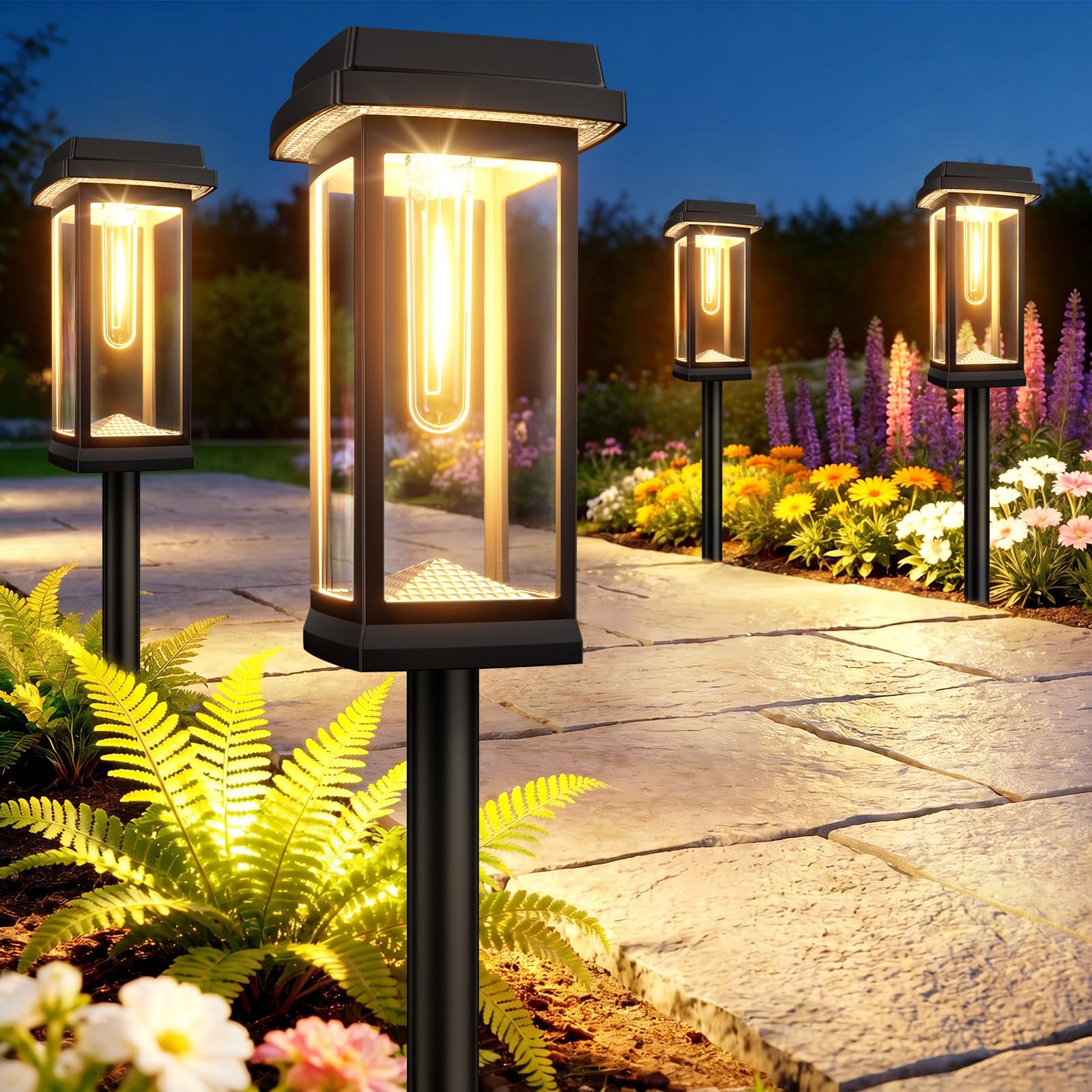 Solar Garden Pathway Lights