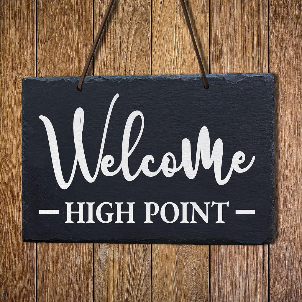 Custom Slate House Number Plaque