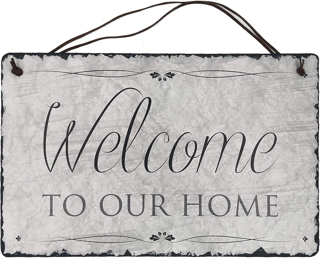 Custom Home Slate Address Plaque