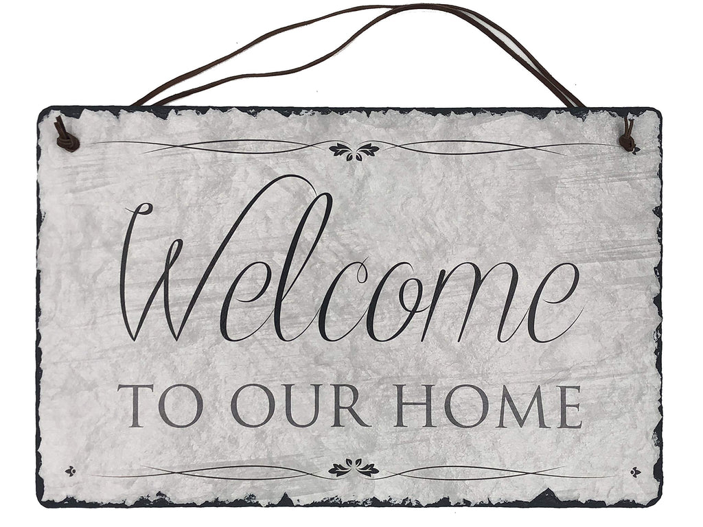 Custom Home Slate Address Plaque