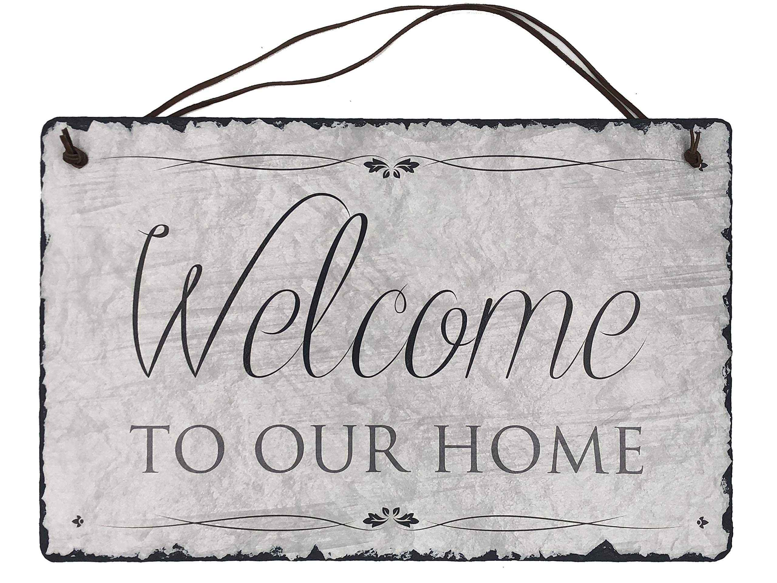 Custom Home Slate Address Plaque